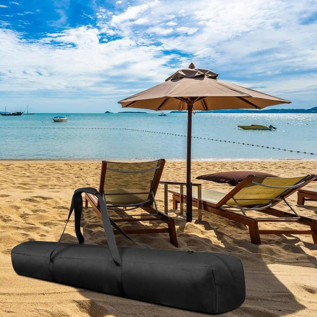 Patio Umbrella Storage Bag Waterproof Carrying with Handles
