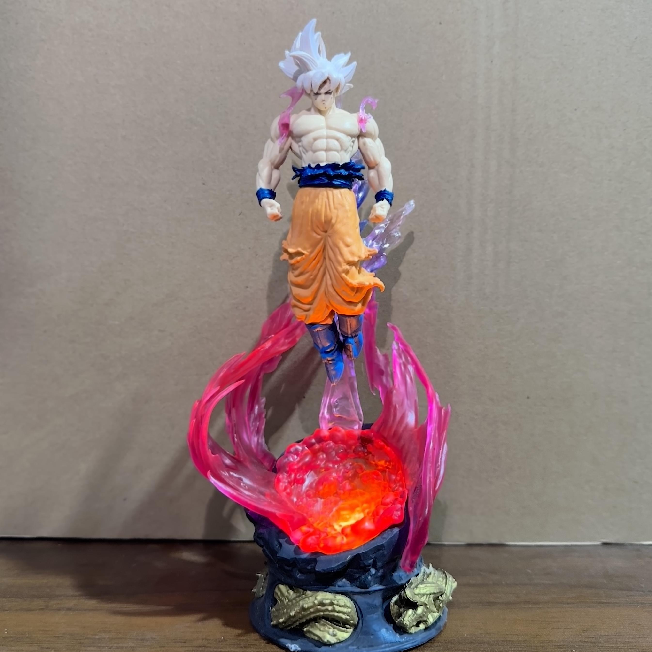 Dragon Sphere Z Goku Ultra Instinct Figure Ultra Instinto Goku Figures 24cm POLYVINYL CHLORIDE Statue Collector Miniature Playthings Presents