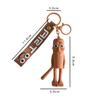 Italian Brainrot Animals Figure Keychains Tung Tung Tung Sahur Tralalero Tralala Ballerina Cappuccino Doll Keyrings Bags Pendant