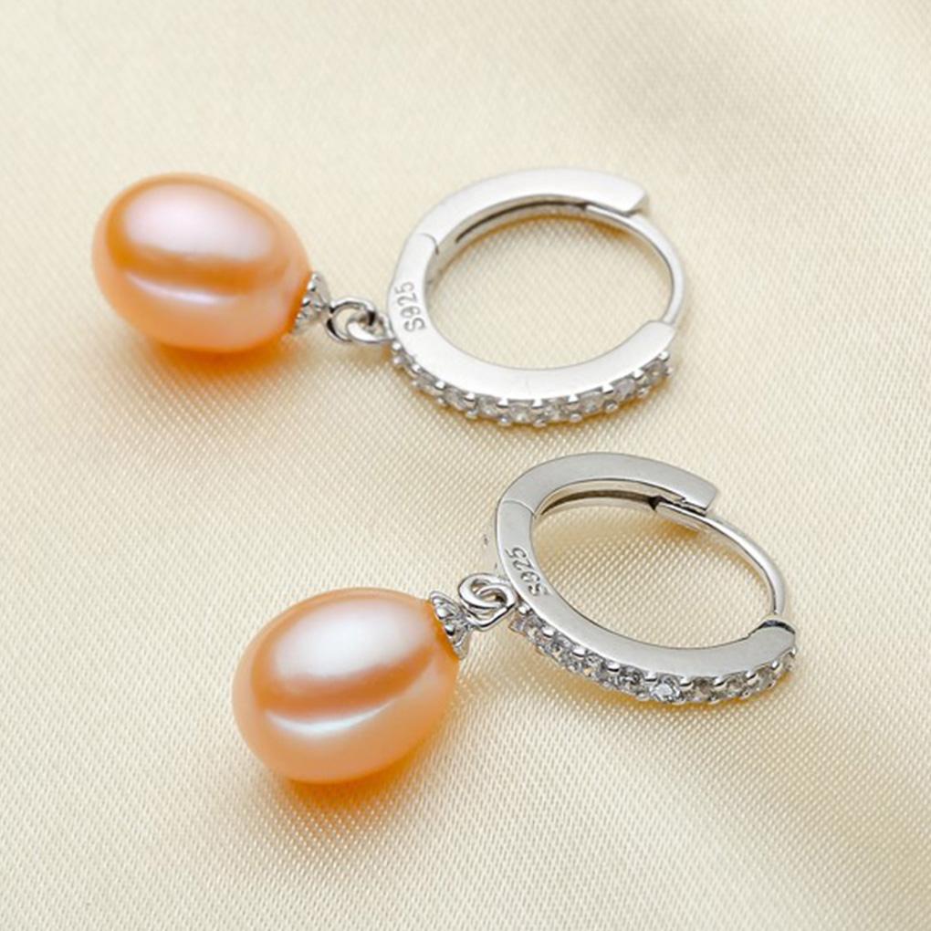 2X Pearl Earring Ear Pendent Fashion Jewelry Multicolored Fine Workmanship Rustproof Sweet Gift Women Supplies