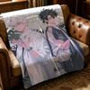 anime L-Link Click-k Throw Thick Comfort Flannel Quilt, Multi-scene Use Indoor Outdoor Daily Nap