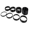 8pcs Alloy Lens Adapter Ring M54x0.75 Thread Threaded Spacer Kit  Astrophotography