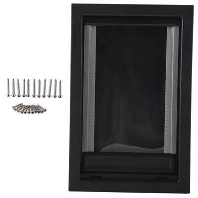 PVC Pet Door Magnet Automatic Closing Door Bothway Security Accessory for Big DogL