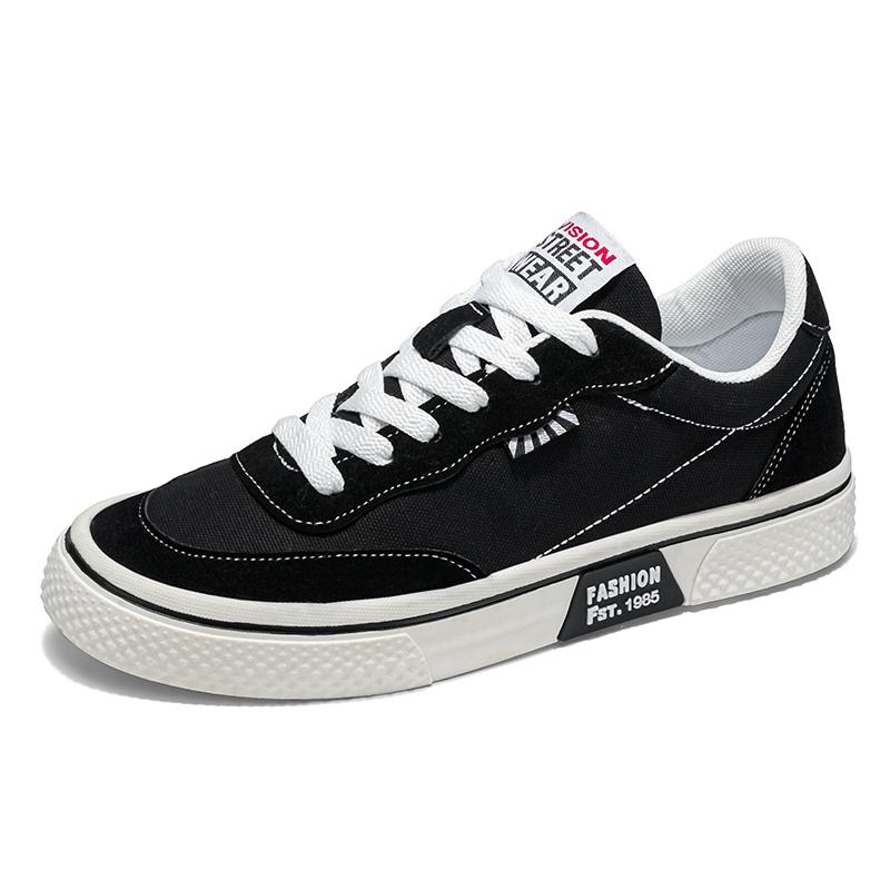 YRZL Men's Sneakers Lightweight Shoes Comfortable Anti Slip Vulcanized Sole Casual Walking Shoes Outdoor Sports Footwear