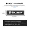 cqmes7 Car Seat Belt Shoulder Protector Cover Safety Belt Padding Pad Mat For Skoda VRS Octavia 1 2 3 Rapid Kodiaq Karoq Fabia Kamiq