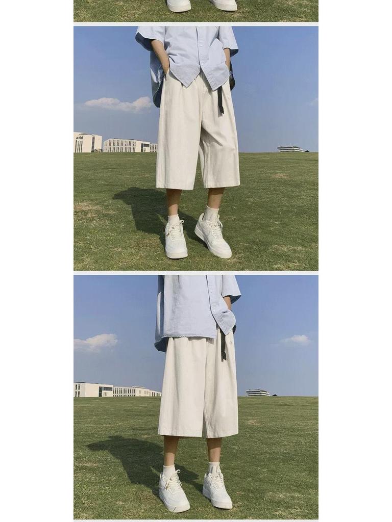 Chlapecké nadměrné trendy ležérní letní šortky ke kolenům