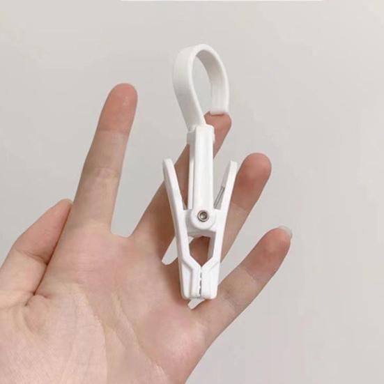 Clip Drying Hanger Windproof Anti-slip Clothing 2Pcs Hat Hooks Rotating Clothespin Hats Towels