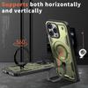 Military Armor Shockproof Case For iPhone 11 12 13 14 15 Plus 16 Pro Max 360° Rotating Ring Holder TPU Frame Plastic Phone Cover