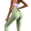 Womens High Waist Yoga Pants Bow Butt Lift Tight Fitness Leggings Quick Dry Sports Activewear