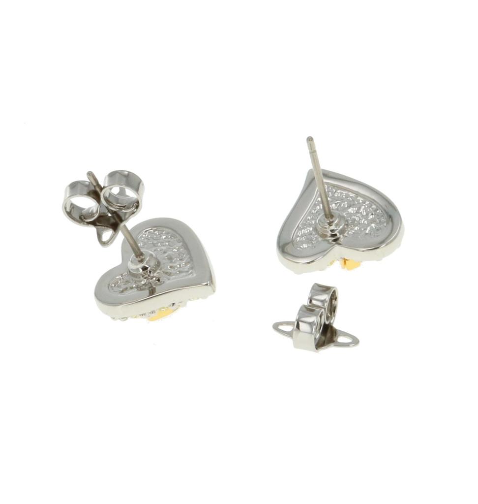 Earrings TINY DIAMANTE HEART Brass [Vivienne Westwood] Women's 62010041/02P286 [Item]