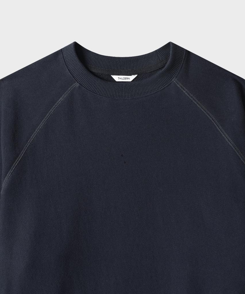 TAILDERN Jonze Cotton Reglan Sweatshirts Navy