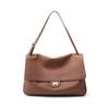 Messenger bag Crossbody portable underarm shoulder bag casual fashion first layer cowhide large capacity tote bag