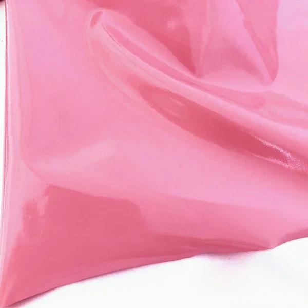 100x145cm Stretch Shiny Glossy Leather Fabric 100*145cm Solid Elastic Mirror Fabric For Clothes Dress Stage Costume DIY Sewing