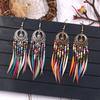 Multipurpose Elegant Styles Feathers Fringe Earrings Comfortable All Day Casual Wear Jewelry Accessories Daily Use