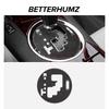 Betterhumz Für Toyota Reiz Mark X 2005-2010 Hergestellt aus Alcantara Mittelkonsole Schalthebel Verkleidungsaufkleber Auto Innenzubehör