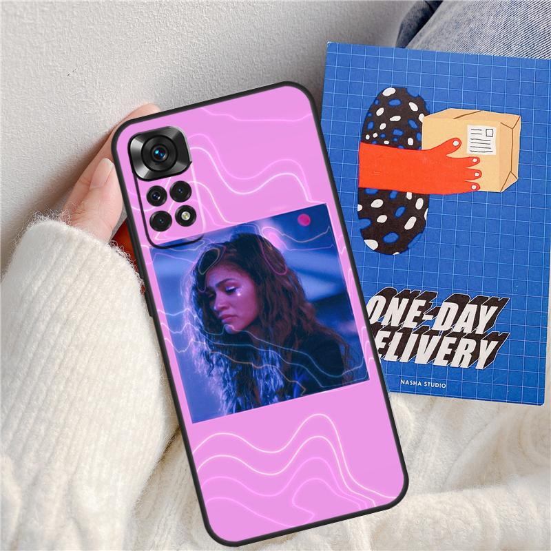 American TV Series Euphoria Funda For Xiaomi Redmi 14C 10C 12C 13C Redmi Note 14 Pro 9 10 11 12 10S 11S 12S 13 Pro Case