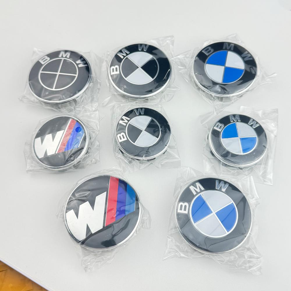 4PCS 68MM 56MM Car Wheel Center Hub Cap For BMW E87 M Performance E36 E46 E60 E90 E91 E92 E93 F30 F20 M3 Car Accessories GE5