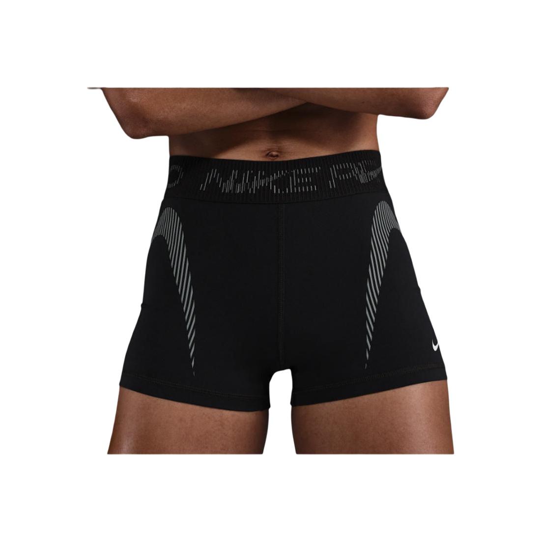 Nike Logo Letter Print Slim Fit Sports Shorts Women shorts Black HJ1226-010 S