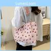 Chic Minimalist Womens Vintage Shoulder Tote Bag With Soft Canvas Material And Trendy Design