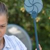 Solid Manual Fly Swatter 2pcs Long Handle Handheld Fly Racket For Indoor Use Thickened Wide Mesh Indoor Flying Catching Tool