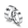 2026 Jewelry Simple Cross Ring, Black Cross Couple Ring