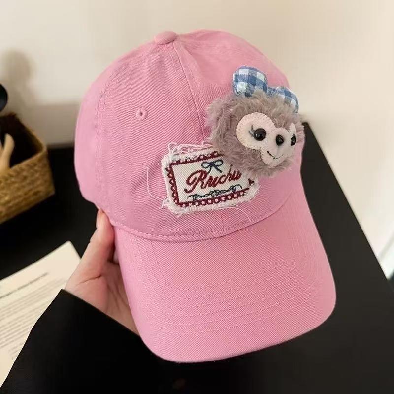 Cute Baseball Cap With Shelliemay Dolls And Letter Decoration For Wear Daily