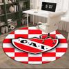 Club Atletico Independiente Round Rug for Livingroom,Bedroom, Palyroom, Chair Rug, Area Rug, Circle Carpet, Large Size Fan Christmas Gift
