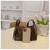Retro fashion underarm bag women's new 2023 autumn and winter simple versatile tote bag high-end commuter shoulder bag