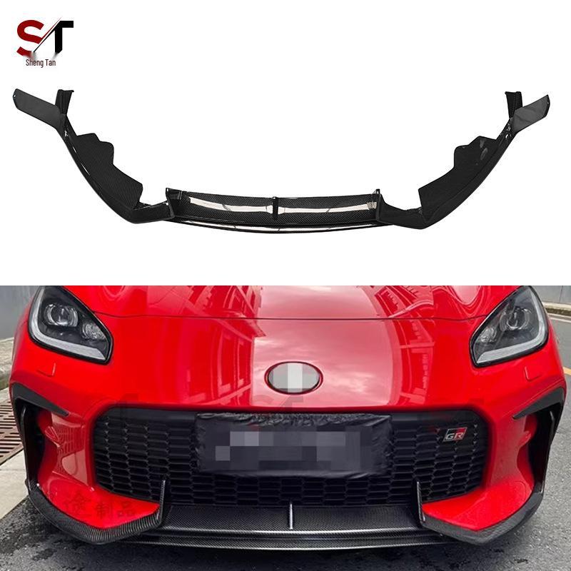 Toyota GR86 Carbon Fiber Front Lip Splitter Chin Kit for Exterior Modification