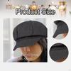 Women Newsboy Cap Casual Beret Flat for Vacation, Travel, Driving, Date