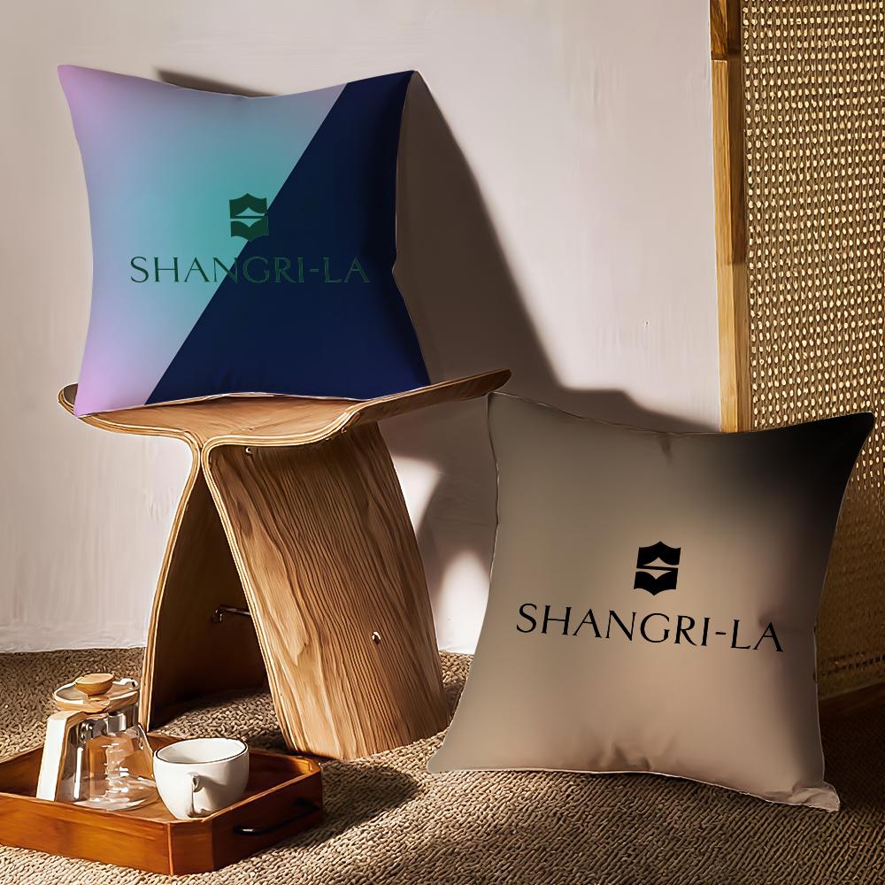 Exotic Style S-Shangri-La Hotels And Resorts Pillow Case Sofa Living Room Bedroom Headboard Backrest Cushion Square Cushion