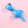 5Pcs/Set Chicken Launcher Toy High Elastic Stretch Sticky Soft TPR Stress Relief Safe Turkey Launcher Finger Toy Kids Gift