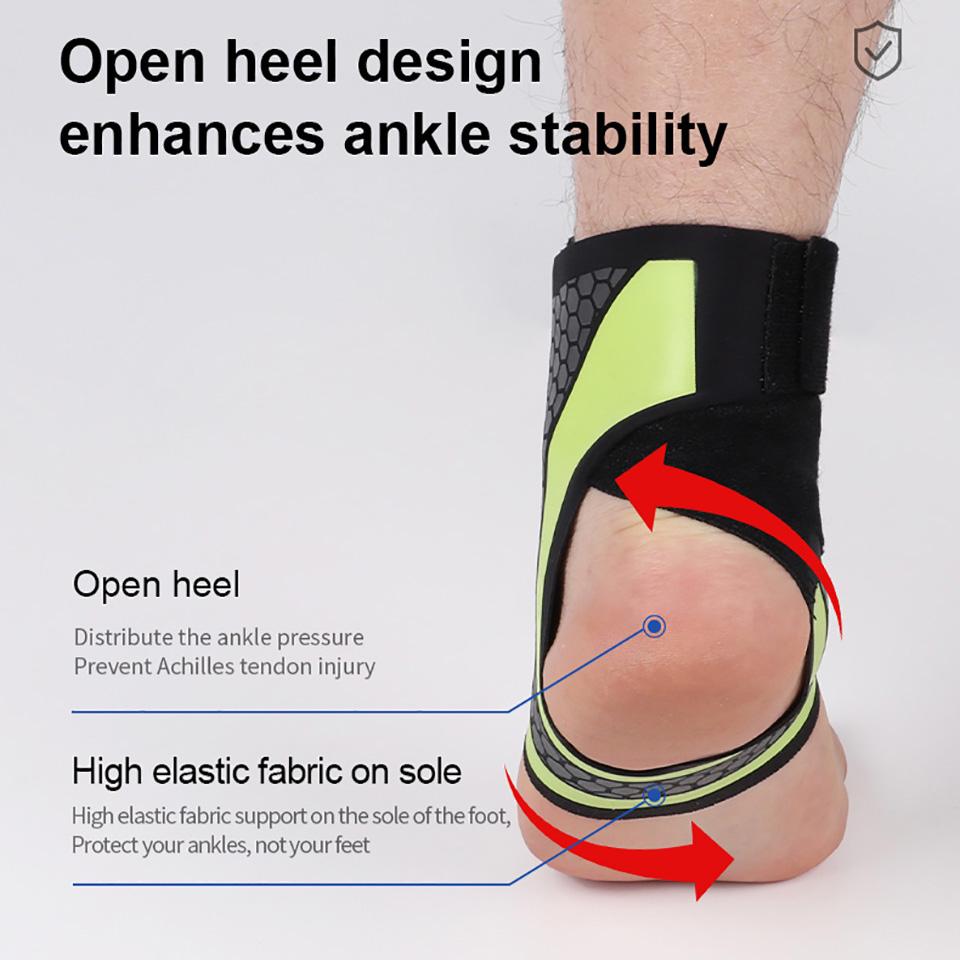 1Pcs Ankle Support Light Thin Breathable Pressurized Fixation Prevent Ankle Sprains Tendon Injury Ankle Joint Protective Cover