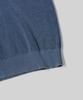 Beodeonteu Pigment Washed Round Neck Knit [Blue]
