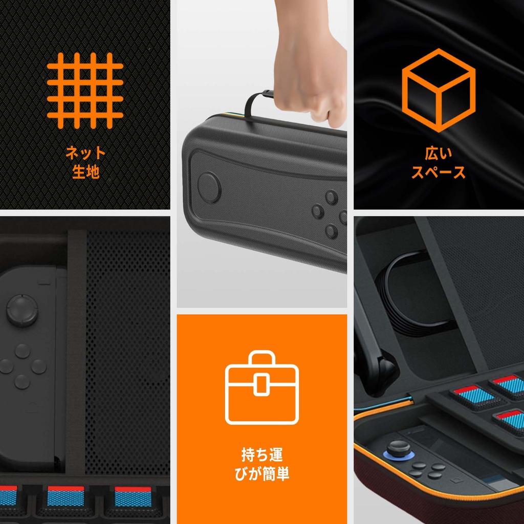For Switch 2 Switch Storage Large Switch 2 Carrying EVA Protective Full Easy to Can Store All of Switch 2 Game Compatible with Switch 2 Black Case,