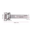 1 Pair 316 Stainless Steel Marine Grade T Hinge Sturdy Heavy Duty Boat Hinge For Yacht Interior Hatches 135x58mm