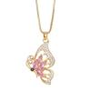 Versatile Luxury Titanium Steel Necklace with a Colorfast Pendant - Simple Niche Design Clavicle Chain for Women.