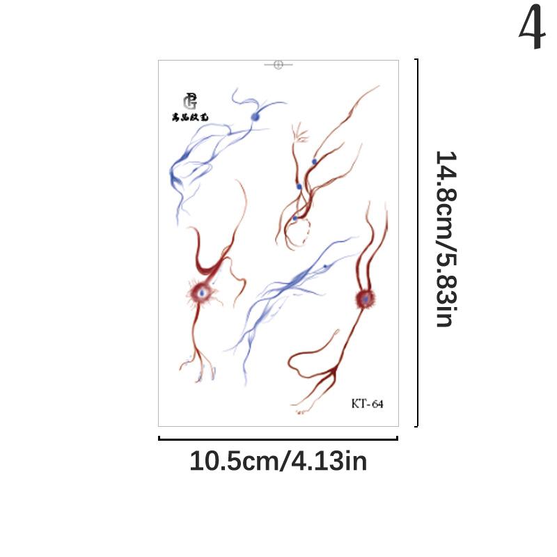 

Цветные татуировки наклейки сосудистые клетки татуировки наклейки водонепроницаемые татуировки наклейки одноразовые татуировки индивидуальное искусство поддельные татуировки