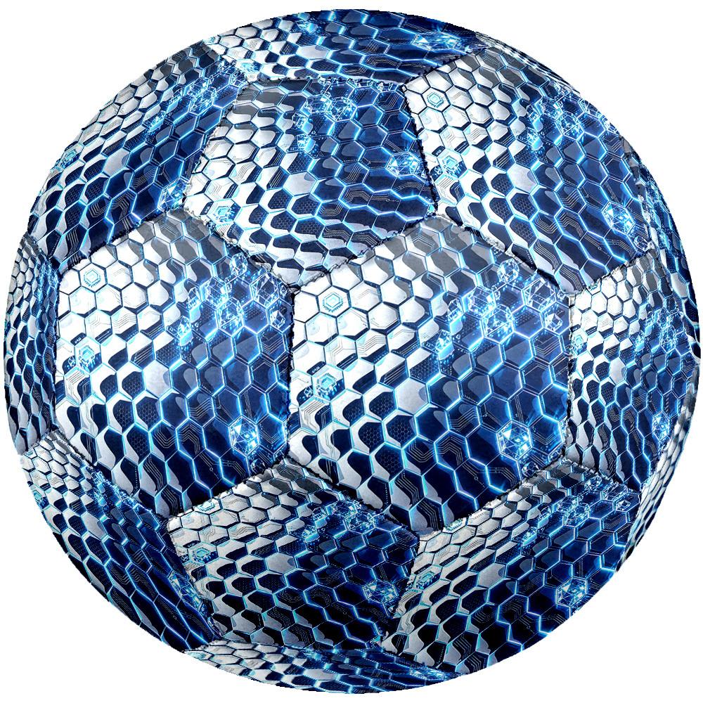 1pc Hexagonal Future Size 5 Soccer Ball Professional Match Training Football Indoor &Outdoor Sports Ball Lightweight Durable c6515