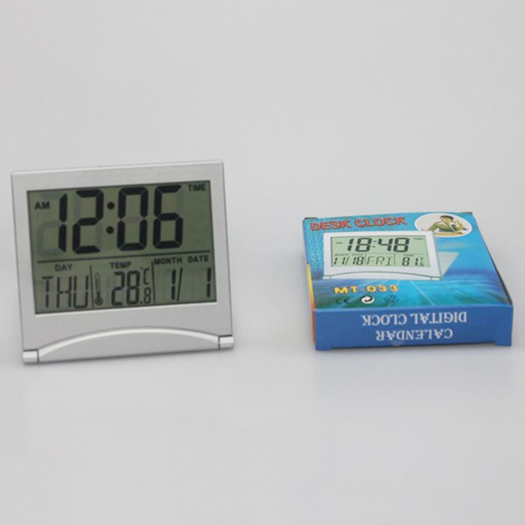 90 X 80 X 1mm Alarm Clock Cooking Day Digital Travel Clock For Studying