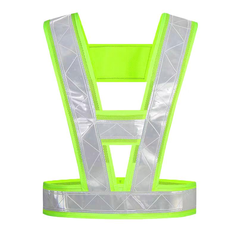 Rechargeable V-Shaped Reflective Safety Vest