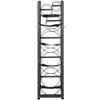 VEVOR Refrigerant Tank Rack, with 3 X 30lbs and Other 3 Small Bottle Tanks, Cylinder Tank Rack 12.79x12.99x47.12 In