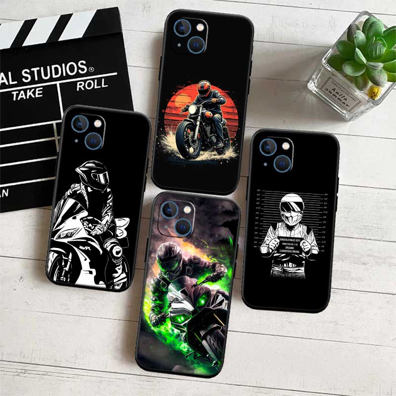 UP38 Motorcycle Racing New High-End Shell Phone Case for Redmi Note 10 11 12 Pro Max 10S 10C 10T 11A 11S 12S 12C