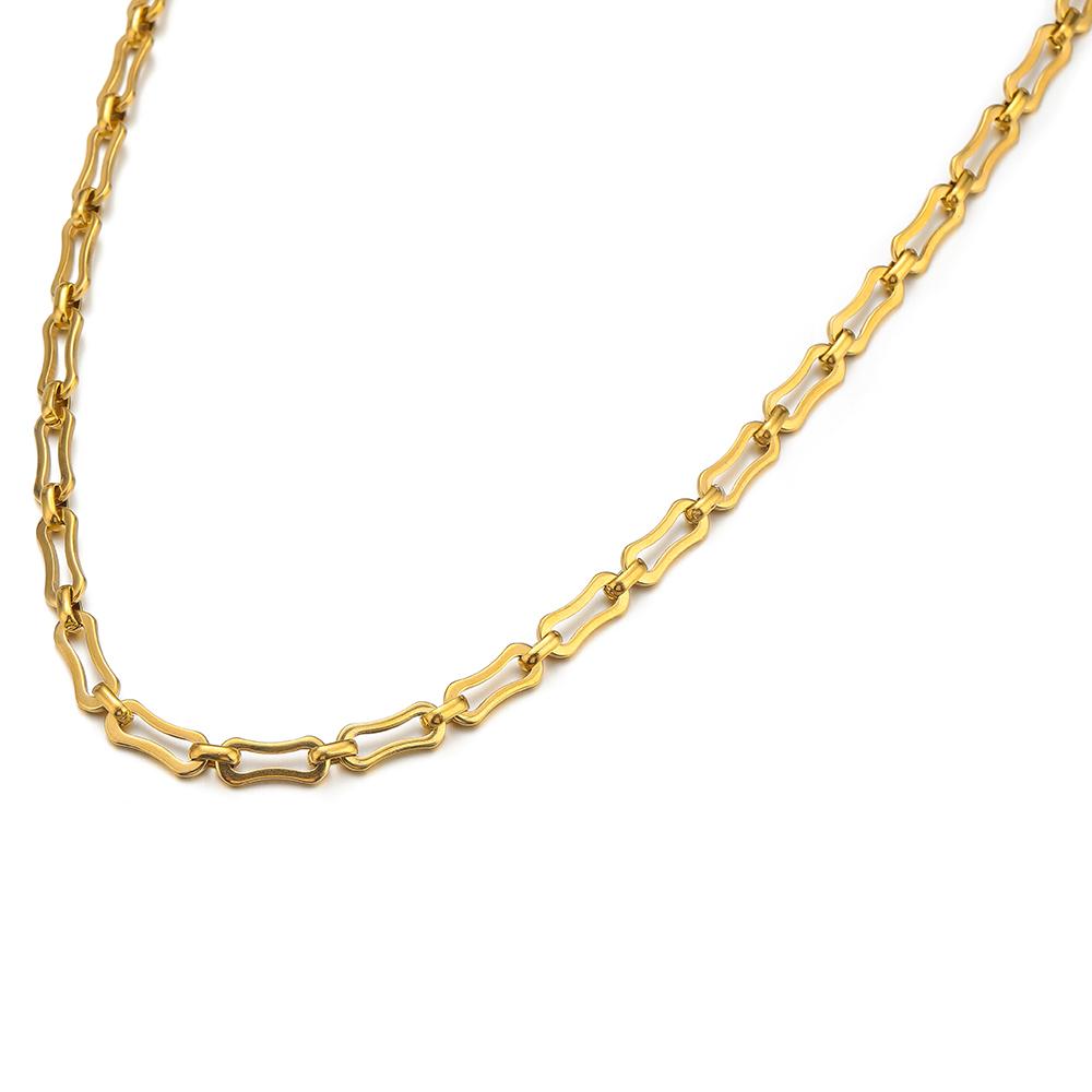 1 Meter Edelstahl Knochen Handgefertigte Ketten für DIY Schmuckzubehör Halskettenkomponente Armbandzubehör Ohrringe Herstellung