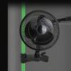 Clip On Fan Auto-Oscillating Fan Rotatable Plant Growth Fan Hydroponics Quiet Adjustable Fan 2 Speeds For Grow Tent Room