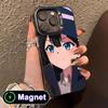 Wandering Witch Saya Phone Case for iPhone 17 16 15 14 13 12 11 Air Pro Max Plus Colorful Silver MagSafe Cover