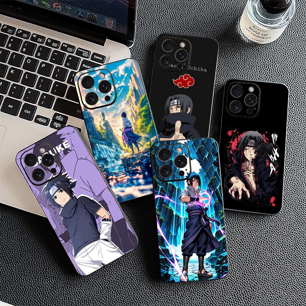 Soft Cover for Xiaomi Redmi 15 15C A3 A4 A5 9A 9C NFC Note 9 8 9T 8T Pro Casing Phone Case Uchiha Itachi Narutos Sasuke Akatsuki