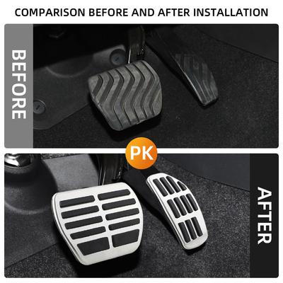 For Mitsubishi Outlander 4 2025 2025 2025 2025 Pedals Gas Accelerator Brake Pedal Cover Non-Slip Pedal Pad Interior Accessories