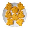 Nové halloweenské formičky na sušenky Roztomilé sušenky ve tvaru ducha Obrácené formičky na krájení cukru DIY pekářské nástroje Party dorty Dekorace Potřeby