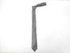 [F NODE] Checkerboard Necktie, Black and White, Party Necktie, 5cm Wide